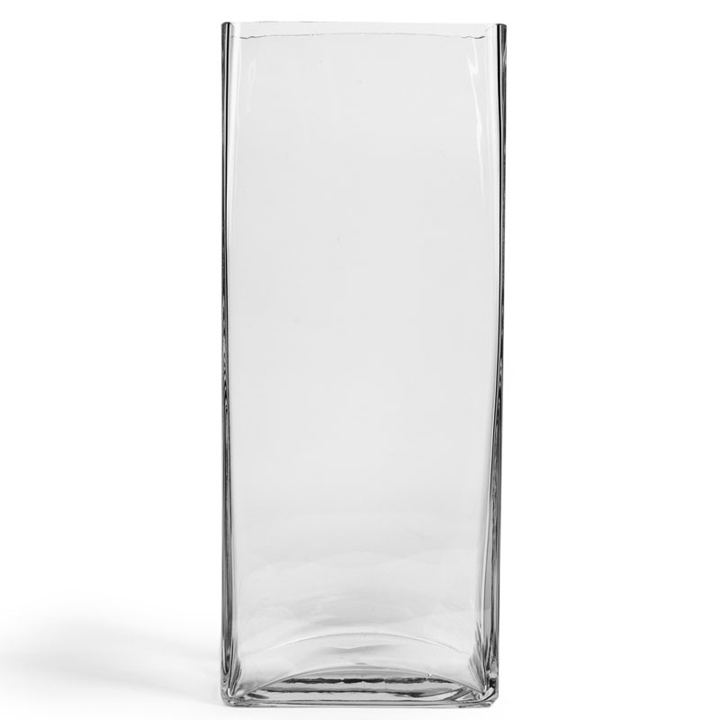 Ваза Hakbijl Glass Square Hakbijl Glass 08075h, цвет прозрачный - фото 1