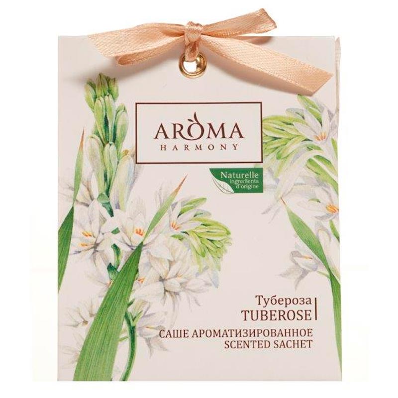 

Саше ароматизированное AromaHarmony Тубероза, Белый