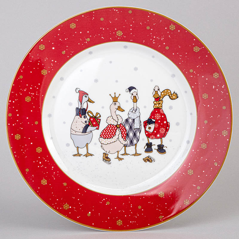

Тарелка обеденная 25см Lefard Family Christmas