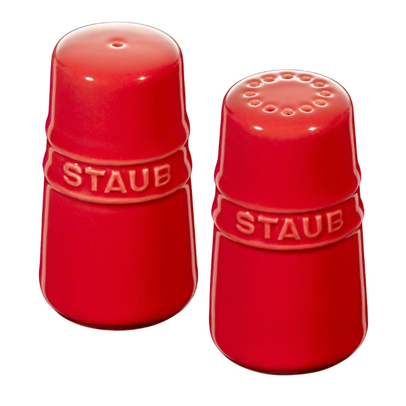 Солонка и перечница Staub Ceramic Staub 40511-808, цвет красный - фото 1