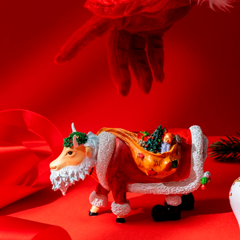 

Корова коллекционная CowParade Russia Father X-mas