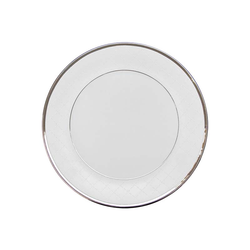 Тарелка обеденная Porcel Etherial white PETALA 27см Porcel 760510485, цвет белый