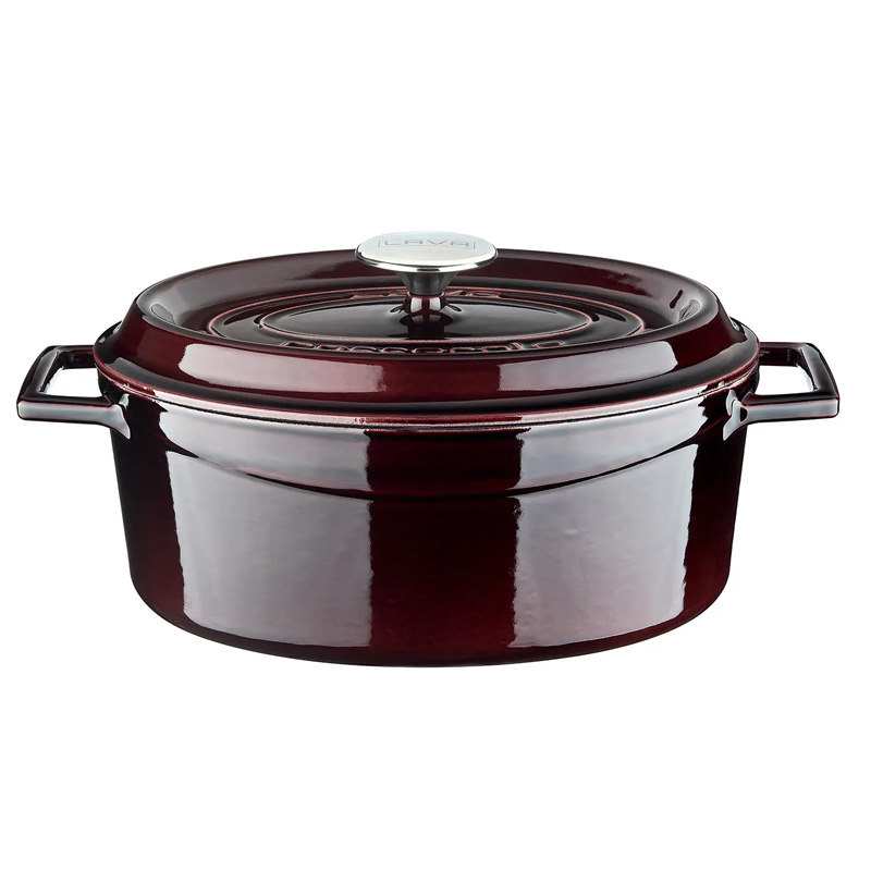 Утятница чугунная Lava 3,91л, цвет фиолетовый