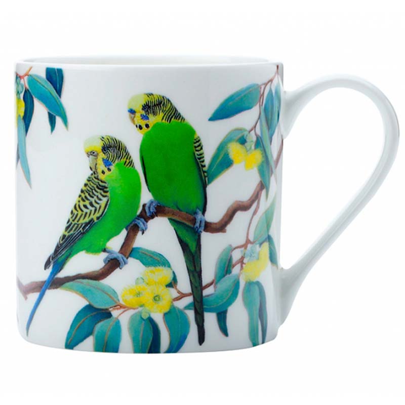 Кружка Maxwell&Williams Птицы Австралии. Волнистый попугай 350мл, в подарочной упаковке Maxwell & Williams MW638-DX0254, цвет в ассортименте - фото 1