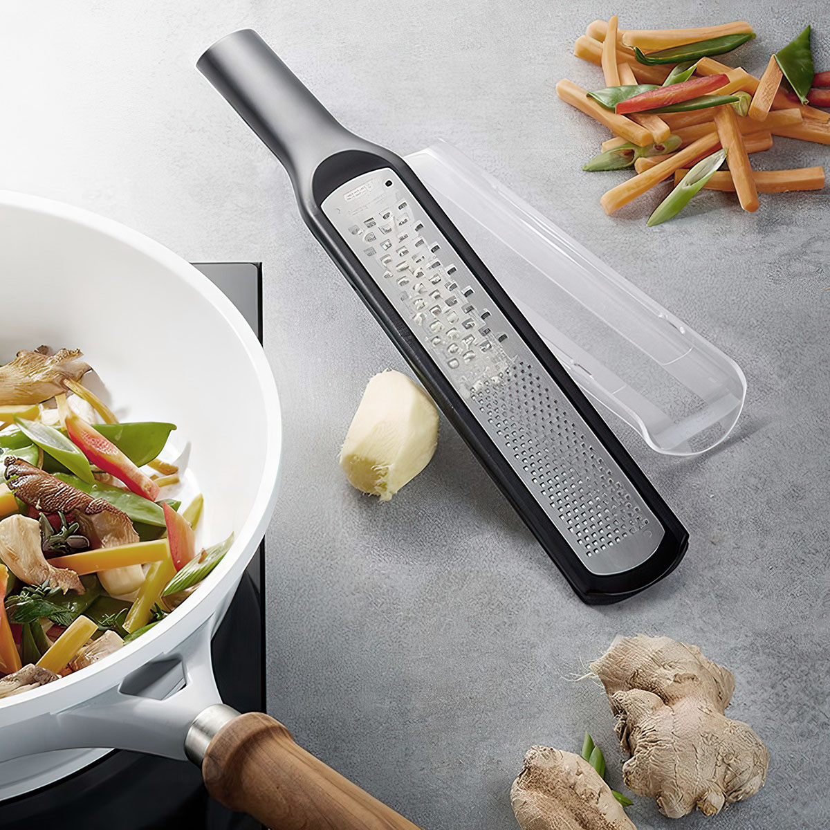 

Терка мелкая и крупная Gefu Рафино