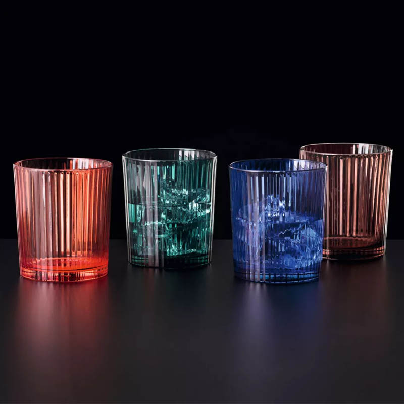 Набор стаканов 370мл Nachtmann Aperitivo 4шт лисий красный морской зеленый темно-синий мокко-мусс 5300₽