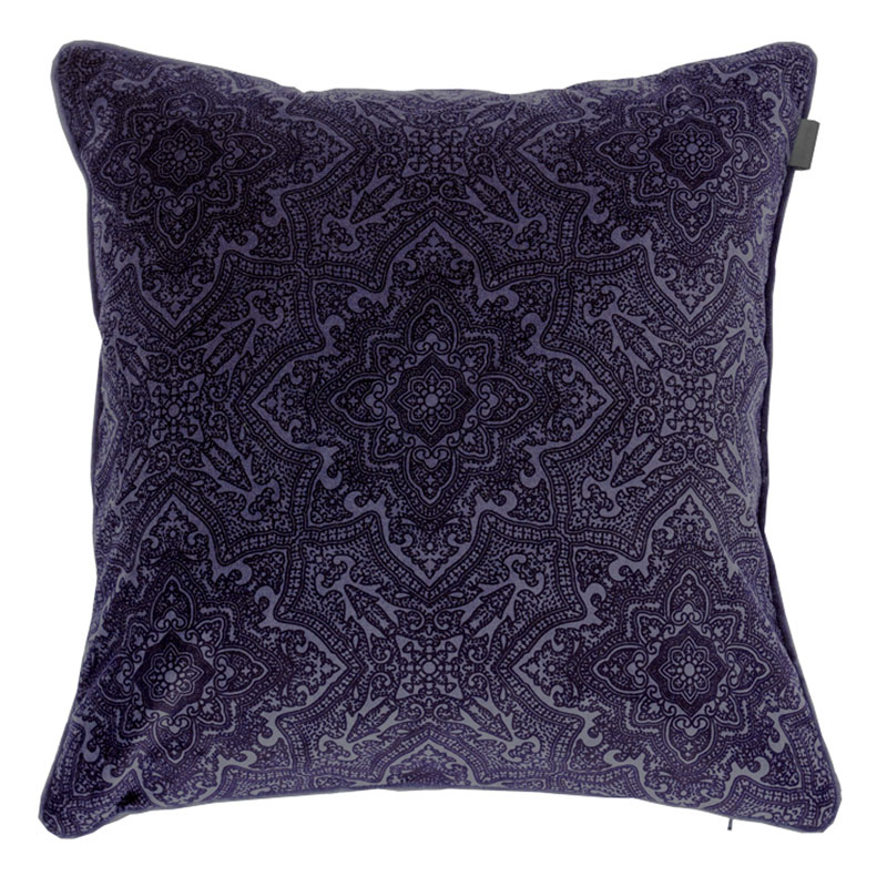 

Наволочка декоративная Gant Home Velvet Coco, цвет синий