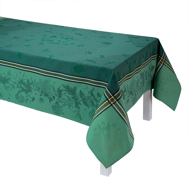

Скатерть Le Jacquard Francais Bouquet Enchante, цвет зеленый