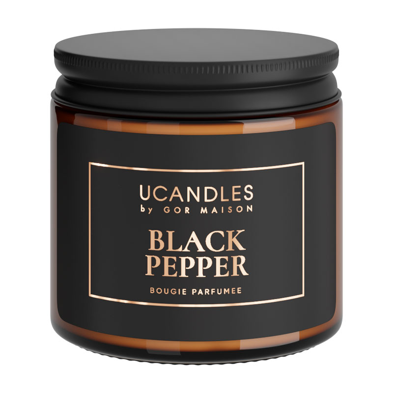

Свеча ароматическая Ucandles by Gor Maison Black Pepper