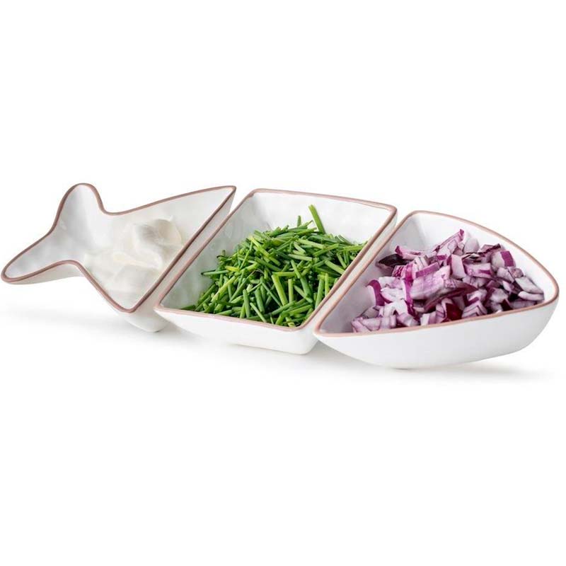 

Менажница Sagaform Kitchen Рыба, Белый