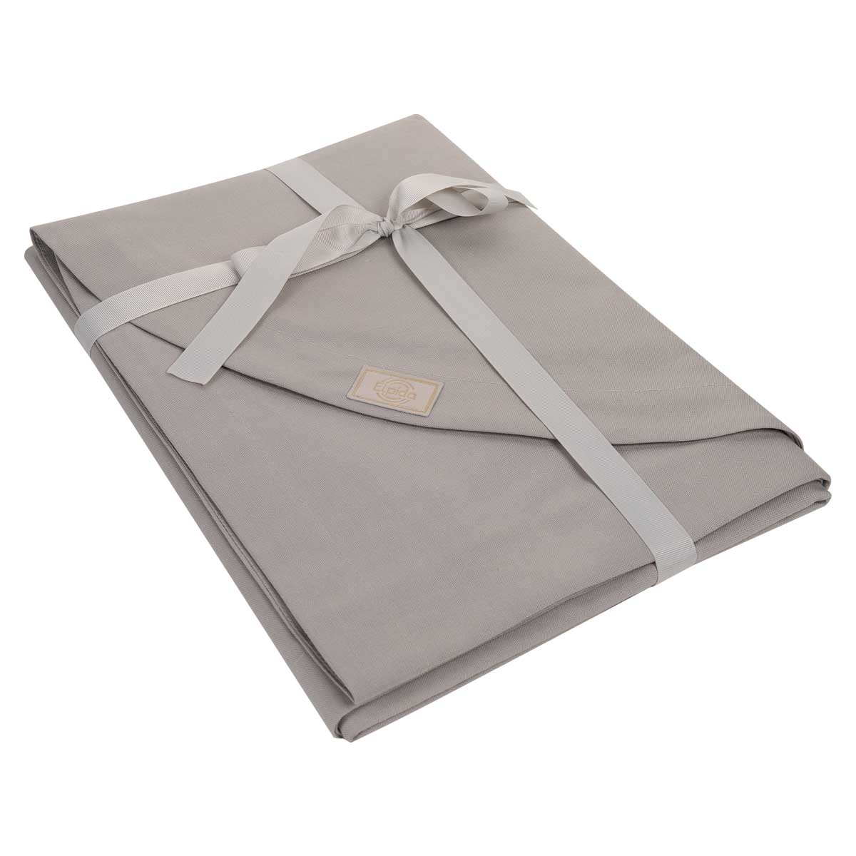 

Скатерть Elpida овальная 160х210см, цвет серый