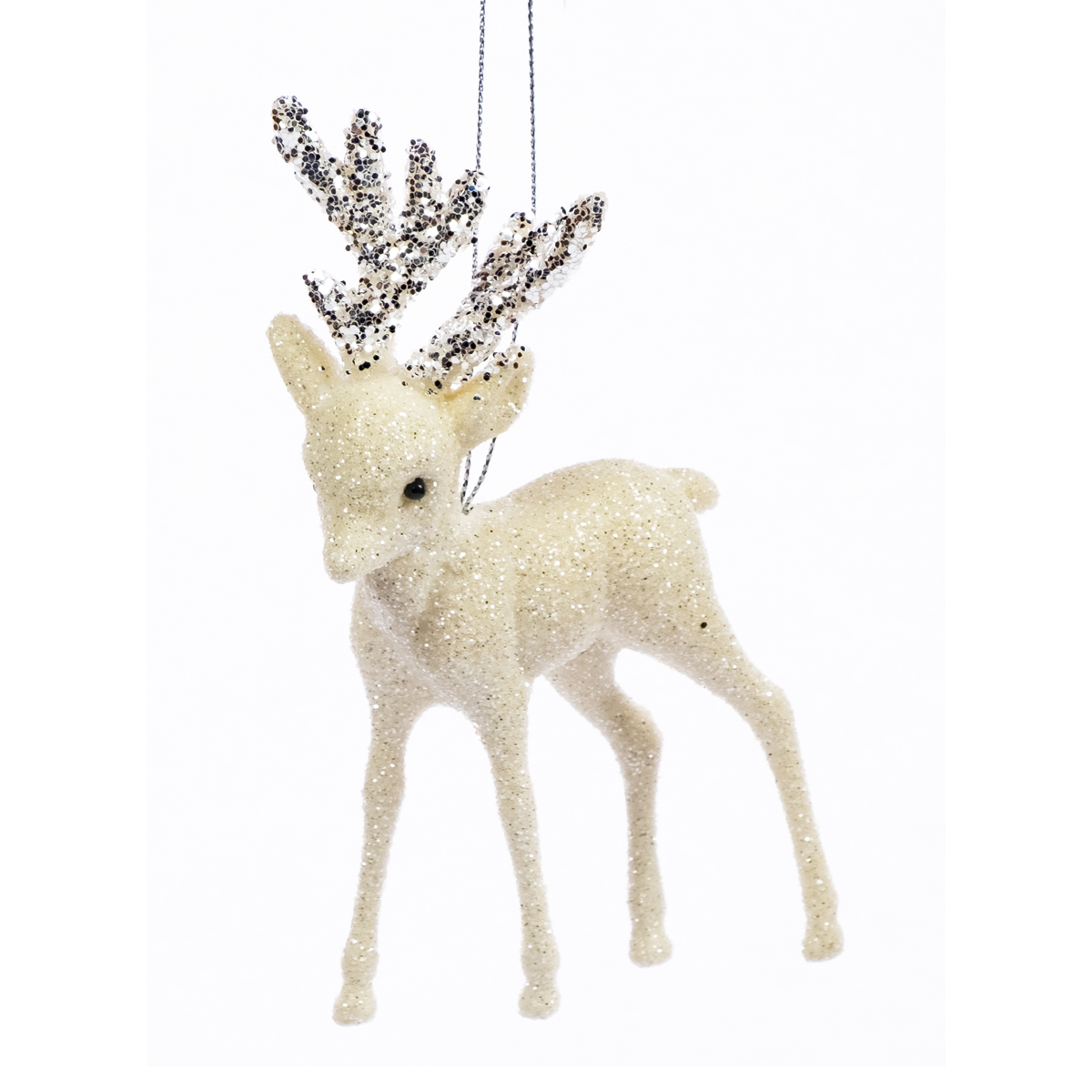 

Елочное украшение Magic Time Олененок, Серебристый;белый