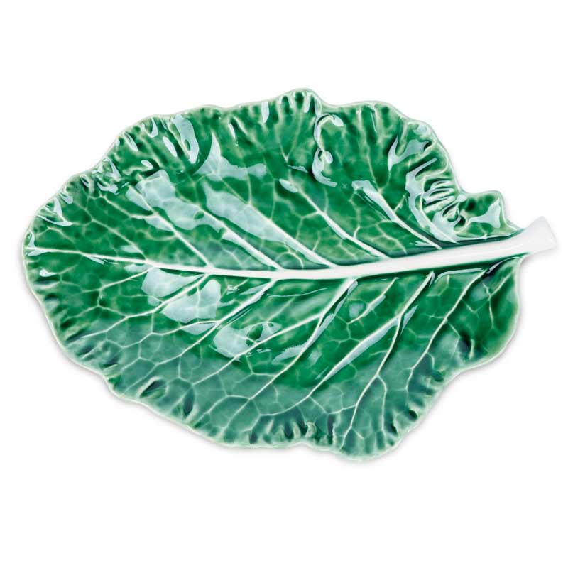 

Блюдо Bordallo Pinheiro Cabbage Leaf Natural Colours, Зеленый