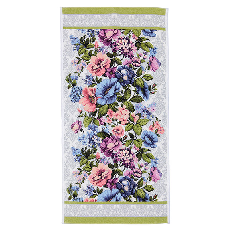 

Полотенце Feiler Anastasiya 75x150см, цвет зеленый