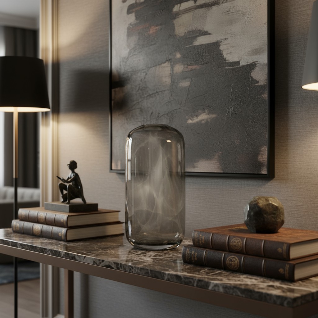 

Ваза гутной работы Zapel Альхес 44см