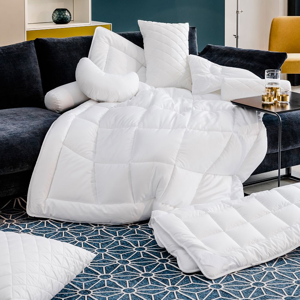 Одеяло 1,5-спальное летнее Johann Hefel Matterhorn Johann Hefel D55515SD8/155200, цвет белый