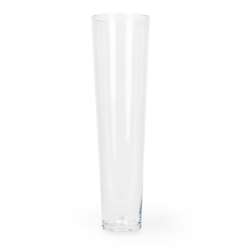 Ваза Hakbijl Glass Conical 50см Hakbijl Glass 17353h, цвет прозрачный - фото 1