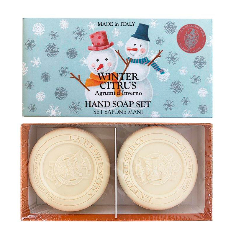 

Набор мыла La Florentina XMAS Зимний Цитрус 2шт