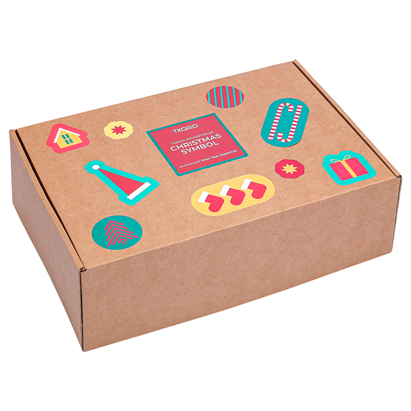 

Поднос декоративный Tkano New Year Essential Christmas symbol 15см