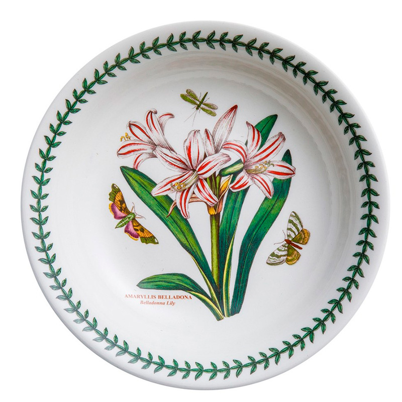 

Тарелка для пасты Portmeirion Ботанический сад Белладонна
