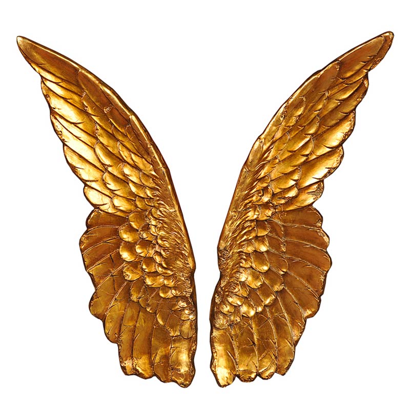 Панно Mart Gallery Крылья, цвет золотой крылья ангела на резинке белый