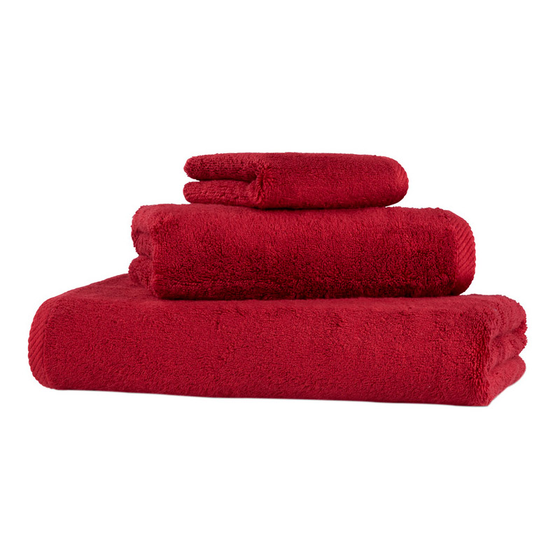 Полотенце махровое Hamam Glam 70x140см, цвет красный полотенце рождество красный р 50х70