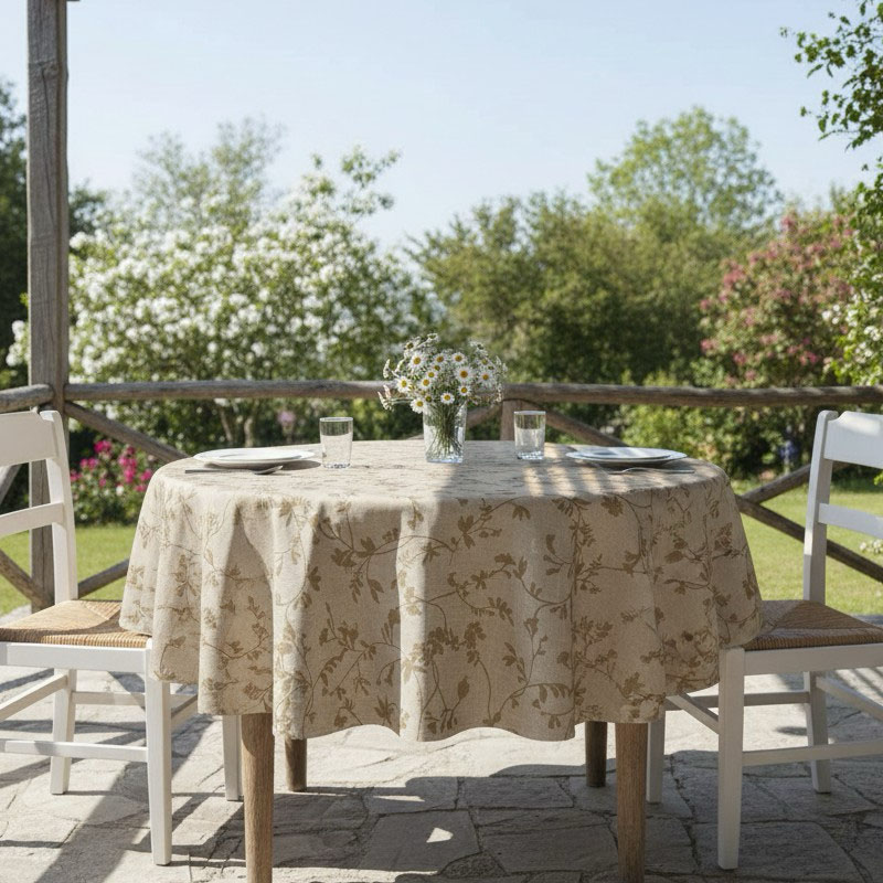 Скатерть круглая Pappel Carrie 180см 7430₽