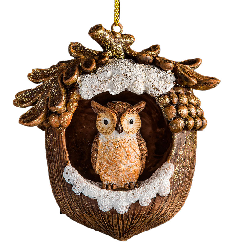 

Украшение ErichKrause Decor Совенок в желуде 9см