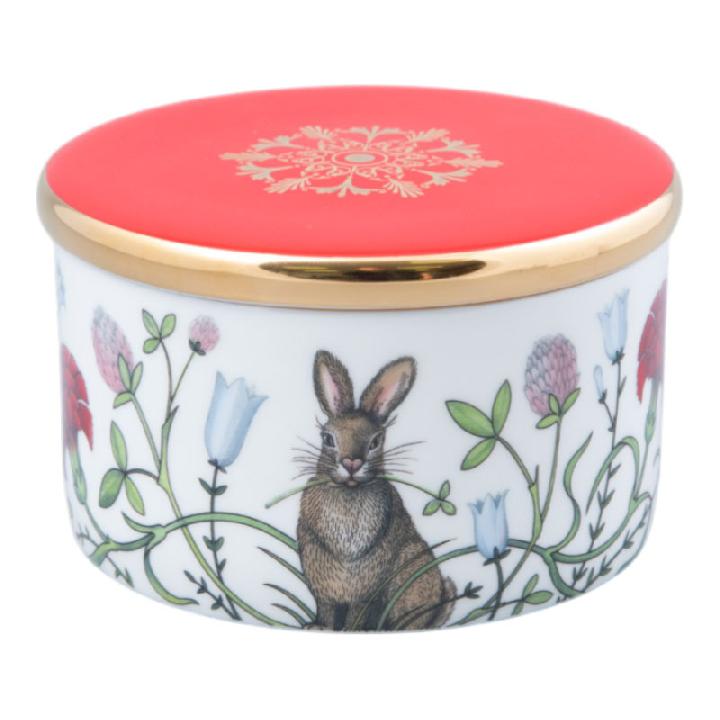 Шкатулка Императорский фарфоровый завод Идиллия Сад Алисы