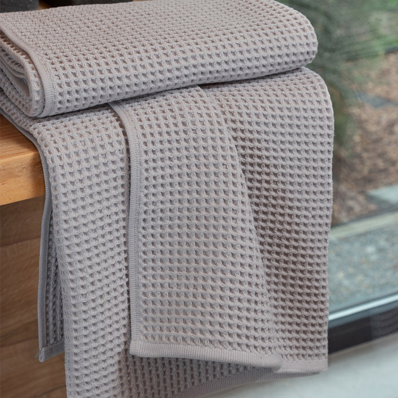 

Полотенце рельефное Cleanelly collection Conforto 42х80см, цвет серый