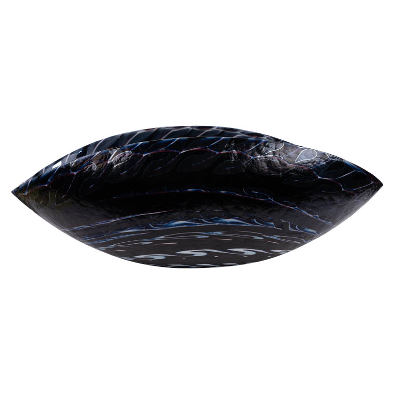 Блюдо декоративное Yalos Cortina, черная спираль Yalos 609087532808281, цвет черный - фото 2