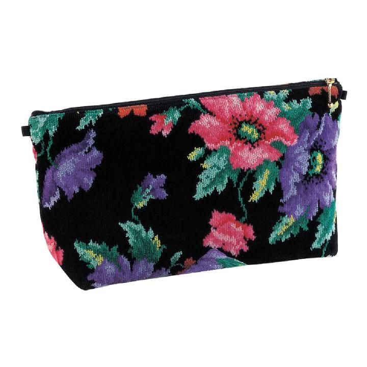 Косметичка Feiler Mohn Schwarz 10x33см