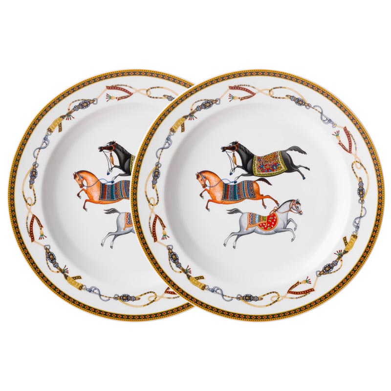 Набор тарелок обеденных 25см Lefard Passage 2шт 1645₽