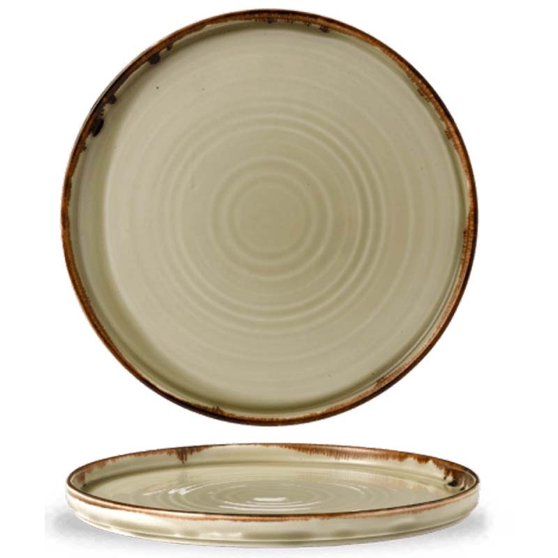 

Тарелка обеденная Dudson Harvest с вертикальным бортом, лен, Бежевый