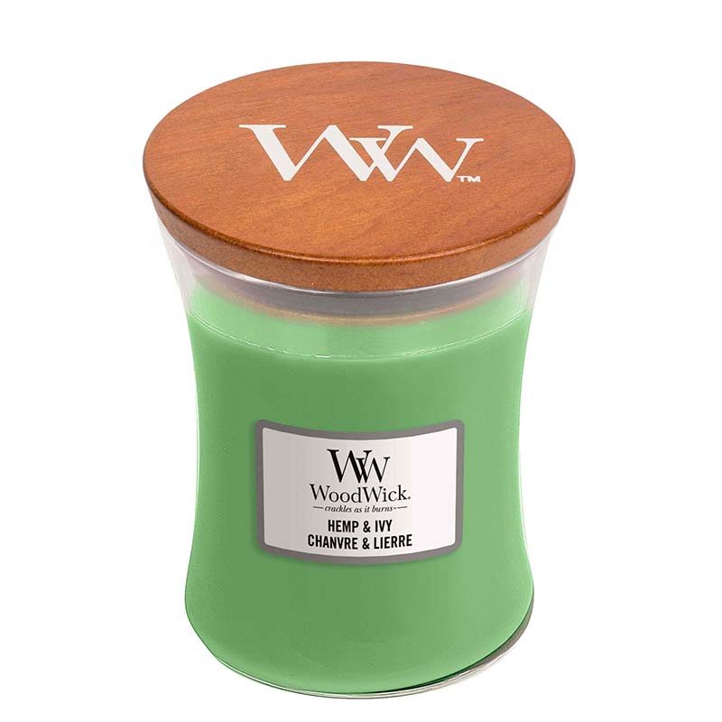 

Аромасвеча Woodwick Вьющийся плющ 275г, Зеленый