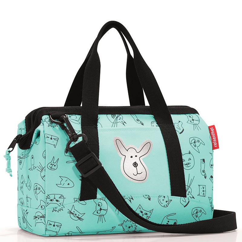

Сумка детская Reisenthel Allrounder XS cats and dogs mint, Зеленый