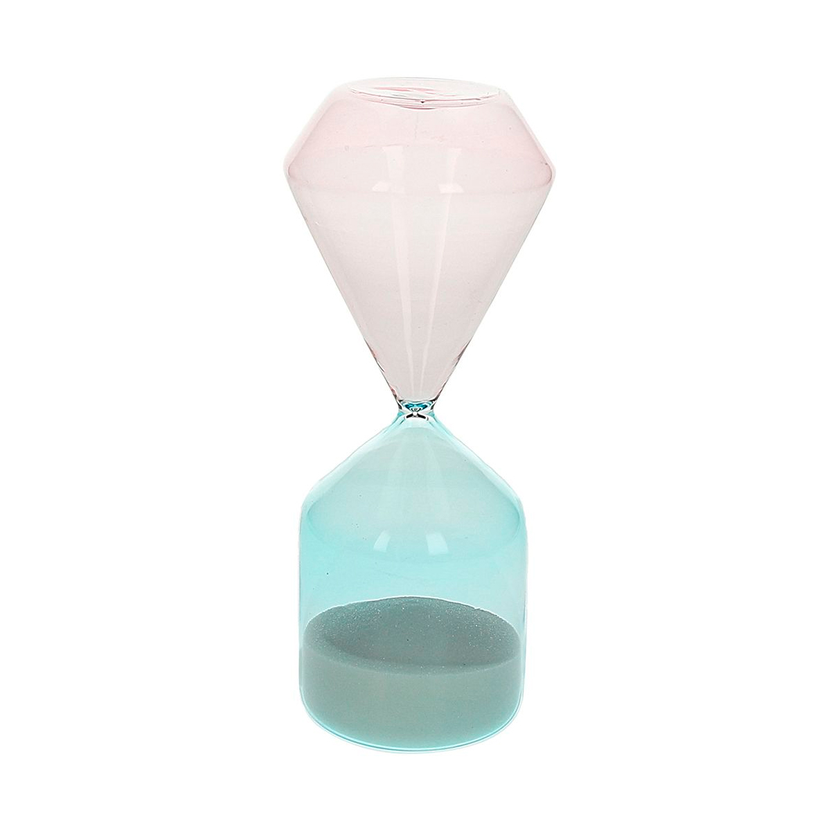 Часы песочные Andrea Fontebasso Glass Design Time 20см, цвет желтый flamingo игрушка для собак утенок желтый с пищалкой 20см