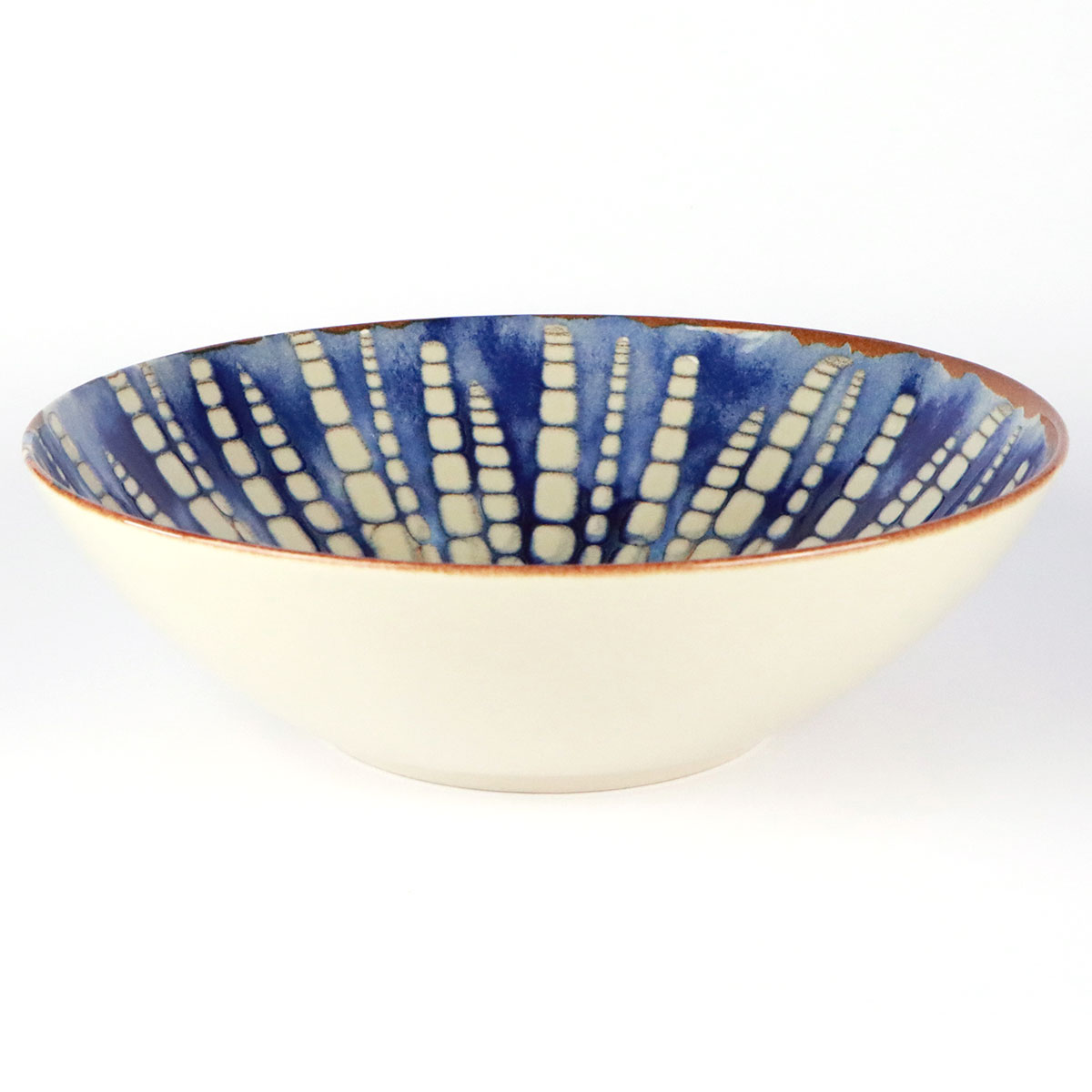 Тарелка глубокая Kenai Ceramics Bambu Rice тарелка глубокая из натурального кедра mаgistrо 650 мл шоколадный