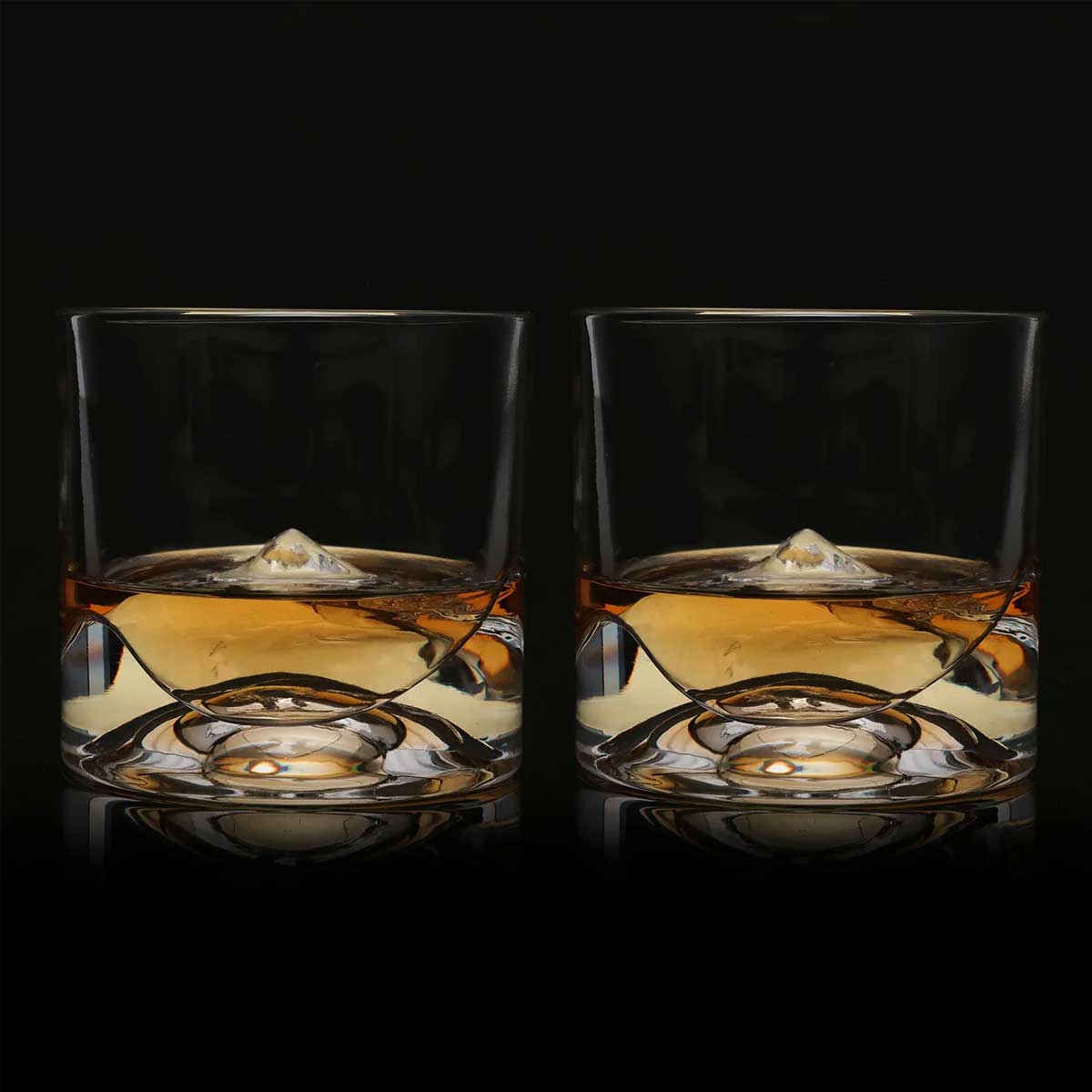 Набор стаканов для виски Liiton Denali 280мл, 2шт камни для виски в банке whiskey stones 6 шт