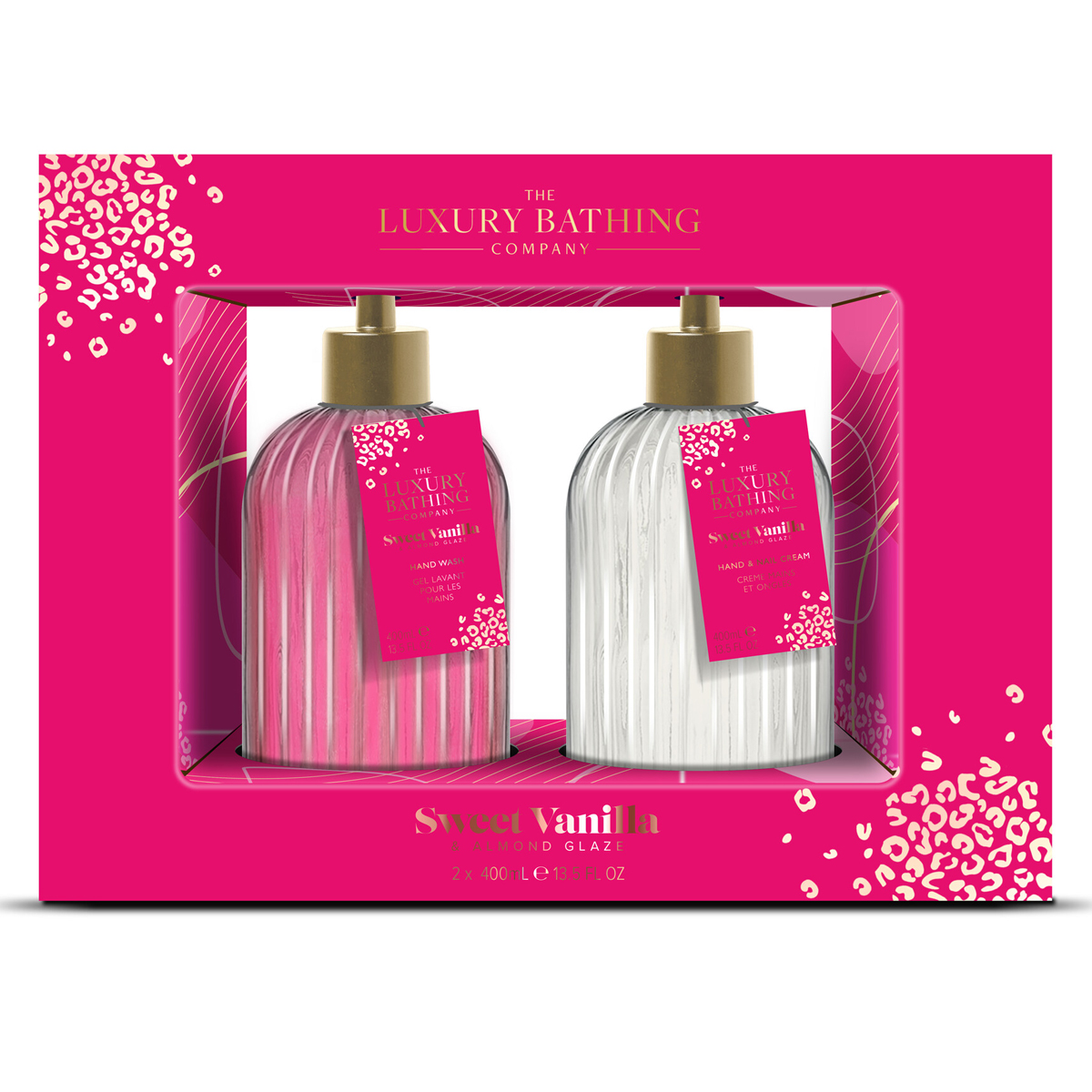 

Подарочный набор The Luxury Bathing Company Нежные ручки Сладкая ваниль и миндальная глазурь