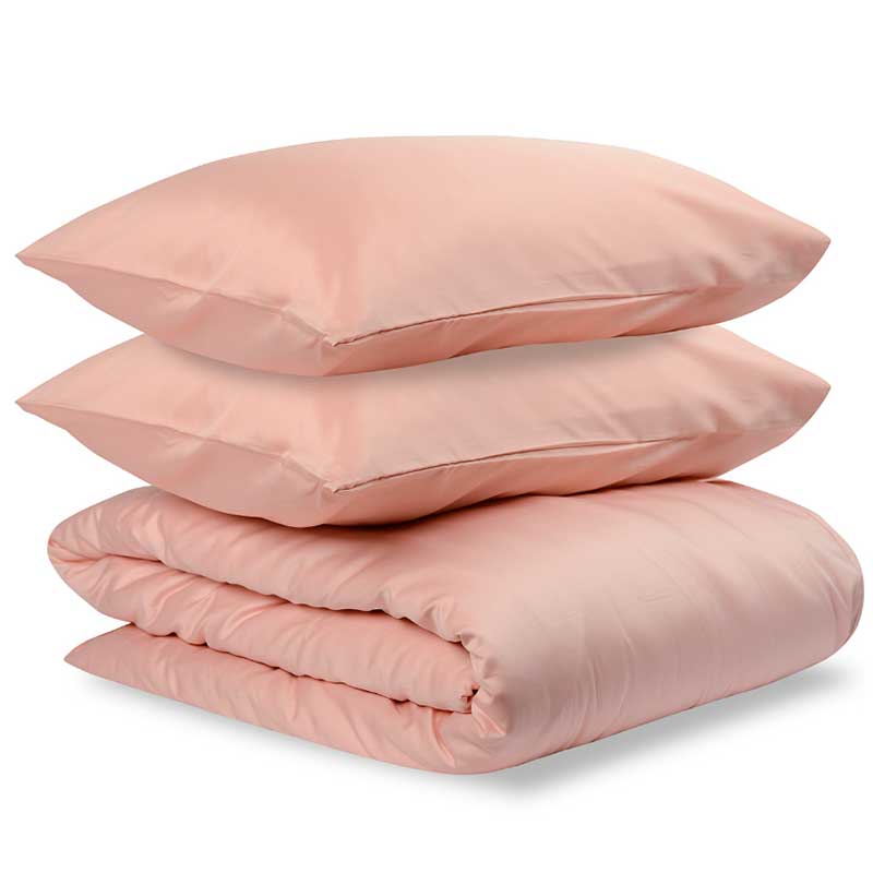 

Комплект постельного белья 2-спальный Tkano Essential, пыльная роза, Розовый