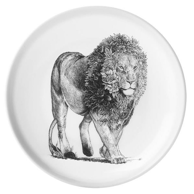 Тарелка 20см Maxwell & Williams Марини Ферлаццо. Африканский лев тарелка maxwell