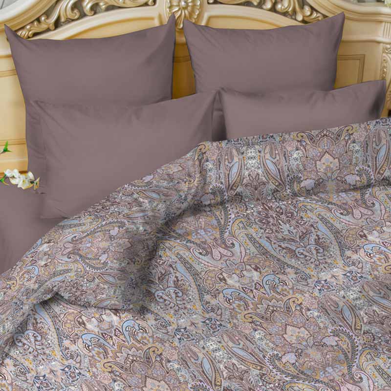 Комплект постельного белья 1,5-спальный Balimena Ankara Balimena 1661/, цвет коричневый 1661/ - фото 1