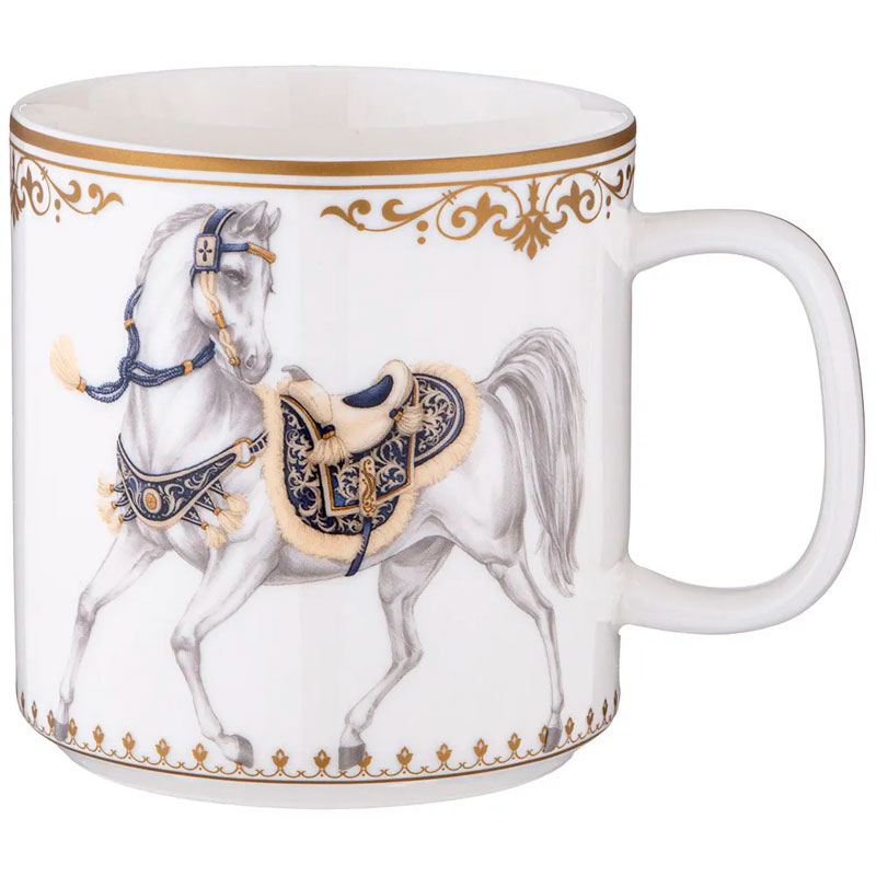 

Кружка Lefard Horse Club 400мл, цвет белый