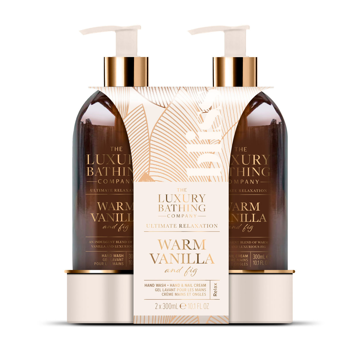 Подарочный набор The Luxury Bathing Company Восхитительный дуэт Теплая ваниль и сладкий миндаль 2490₽