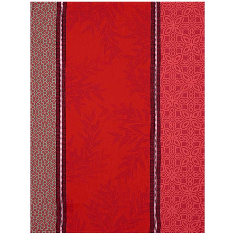 Полотенце кухонное Le Jacquard Francais Oliviers, цвет красный полотенце vossen pure 40x60см красный