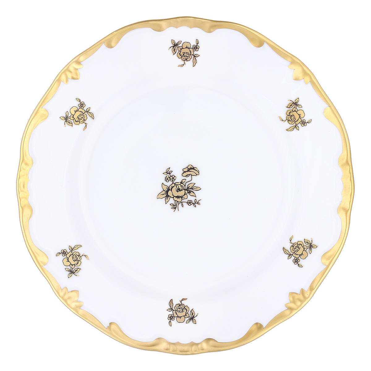 

Набор тарелок 19см Weimar Porzellan Роза Золотая, 6шт