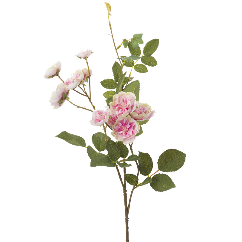 Искусственные цветы Silk-ka Роза 64см, цвет розовый Silk-ka 127859 - фото 1