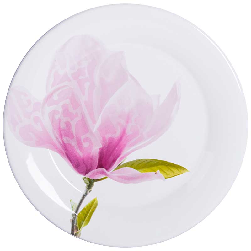 Тарелка для фруктов Ceramiche Viva Magnolia 20см Ceramiche Viva T01_06058, цвет белый