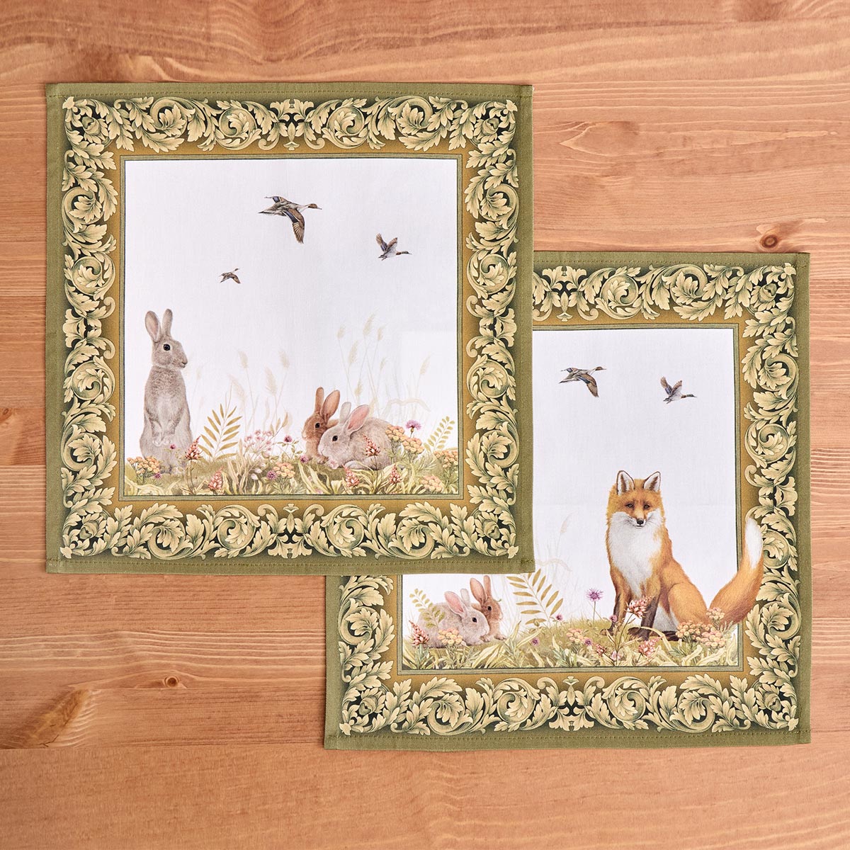 

Набор салфеток Santalino Охота Лиса, 2шт